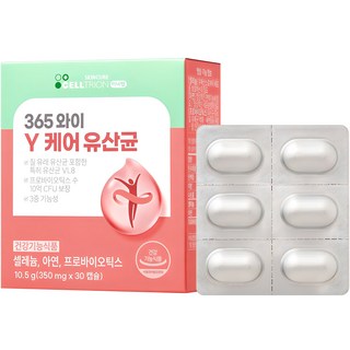 INNERLAB 365女性Y Care益生菌膠囊, 30顆, 1盒