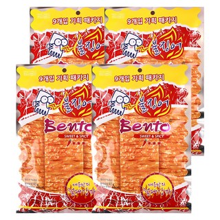 Bento 甜辣魷魚乾, 45g, 4包