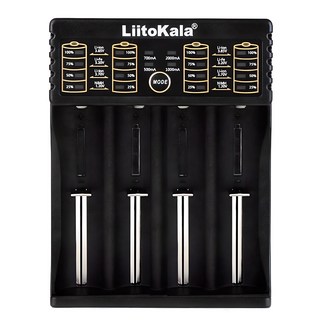 LiitoKala 4槽電池充電器 LII-402, 1組