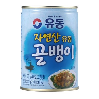 골뱅이 함유량이 높은 통조림 300g 자연산 5개, 1개