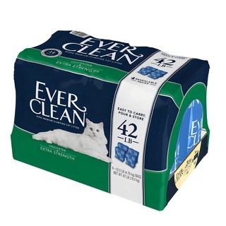 에버크린 엑스트라 스트롱 응고형 고양이 모래, 19kg, 1개, 무향