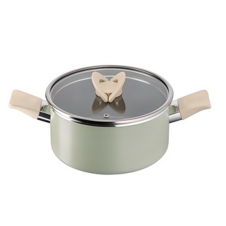 Tefal 特福 Blossom系列電磁爐適用鈦雙耳鍋, 薄荷綠, 20cm, 1個