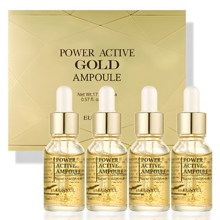 eunyul Power Active黃金安瓶 4瓶入, 68ml, 1組