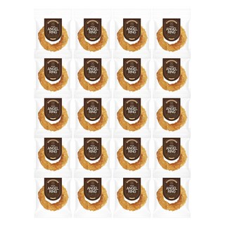 브리더랩 강아지 엔젤링 건조간식, 혼합맛(칠면조/닭고기/소힘줄), 15g, 20개