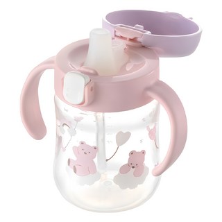 릿첼 TLI SD 스파우트컵, 200ml, 1개, 핑크베어