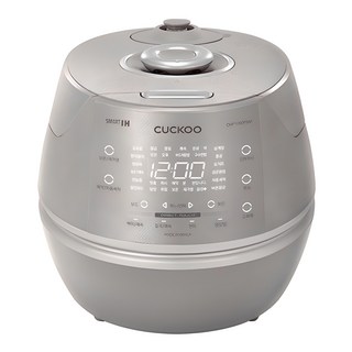 CUCKOO 福庫 IH電子壓力鍋 10人份, 優雅銀, CRP-CHP1060FSM