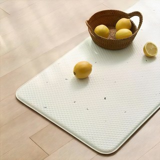 한샘 인테리어 PVC 주방 리빙 발매트, 테라조패턴, 1개