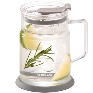 LocknLock 樂扣樂扣 Metro耐熱玻璃馬克杯 LLG6001, 560ml, 透明