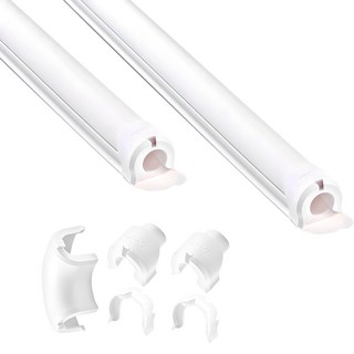 디클루 케이블데코 플러스 전선몰딩 세트 라지사이즈 2m, 흰색 + 흰색캡, 1개