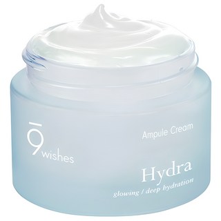 9wishes Hydra保濕安瓶面霜, 50ml, 1罐