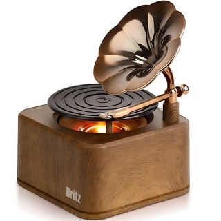 브리츠 미니어처 축음기 스피커 전면