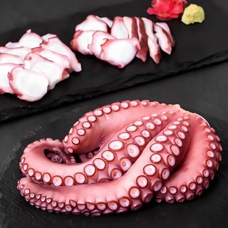 모리타니아산 데친 문어, 400g, 1개