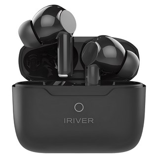 아이리버 액티브 노이즈캔슬링 TWS 무선 이어폰, IB-TWS02, 블랙