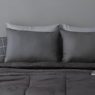 타카타카 슬립온 통째로 빨아쓰는 베개, 다크그레이, 1개