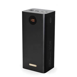 로모스 고속충전 대용량 보조배터리 60000mAh 멀티단자, PEA60, 블랙