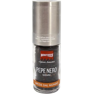 MONTOSCO 黑胡椒粒研磨罐, 43g, 1瓶