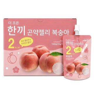 Better Health 蒟蒻果凍飲 水蜜桃口味, 150g, 10包