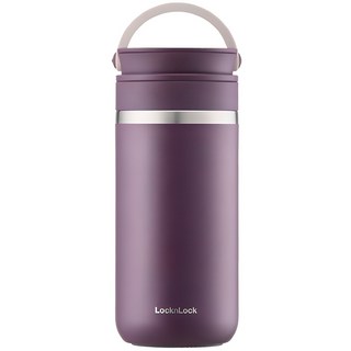 LocknLock 樂扣樂扣 Metro系列兩用手提保溫瓶, City Night Purple, 355ml, 1個