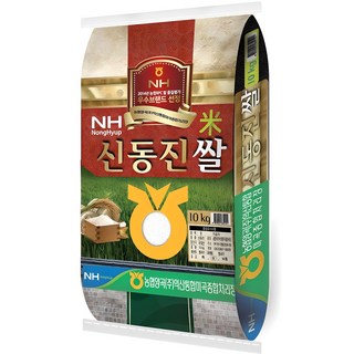 농협 2025년산 햅쌀 신동진, 상등급, 10kg, 1개