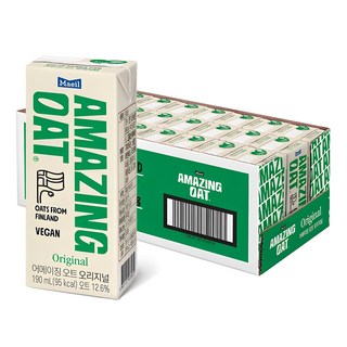 Maeil 每日 原味燕麥奶, 190ml, 24入