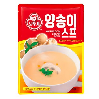 오뚜기 양송이 스프, 1kg, 1개