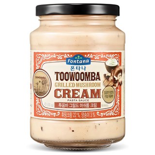 폰타나 투움바 그릴드 머쉬룸 크림 파스타소스, 430g, 1개