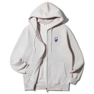 Alvinqlo 泰迪熊刺繡連帽拉鍊 AZH658