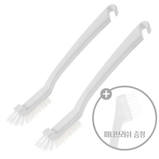 코멧 홈 다용도 청소브러쉬 2p + 미니틈새솔1p 세트, 1개