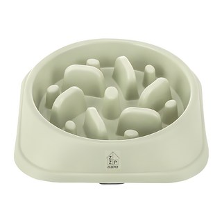 제제펫 파스텔 애완동물용 식기, 그린, 1개