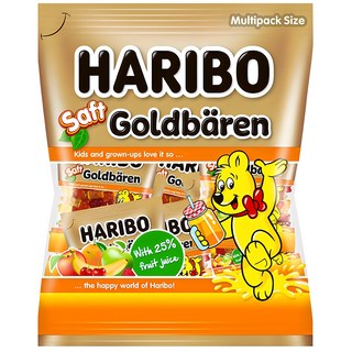 HARIBO 金熊Q軟糖 果汁加量款, 220g, 1袋