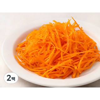 국내산 당근 채, 200g, 2팩