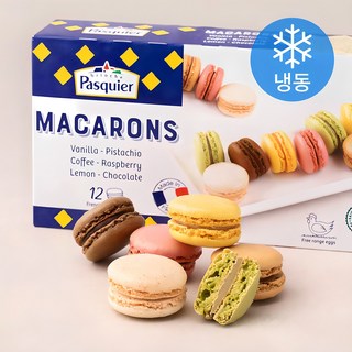 파스키에 마카롱 6종 x 2개입 세트 (냉동), 154g, 1개입, 1개