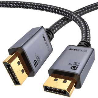 Codeway DP 電纜 1.4v 20pin Dummy UHD 8K premium, 1個, 1.5m