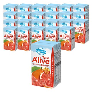 Denmark 紅肉柳橙汁, 24個, 120ml