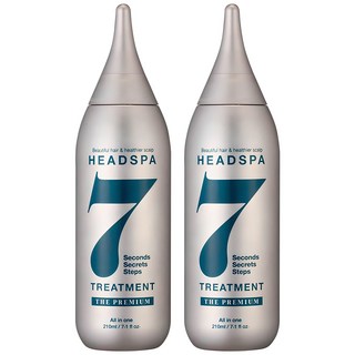 HEADSPA7 頭皮豐盈7秒護髮素升級版, 210ml, 2瓶