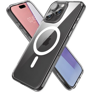 슈피겐 에어스킨하이브리드 맥핏 휴대폰 케이스 투명