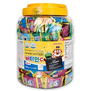 Pororo維生素C桃子味, 500顆, 500件