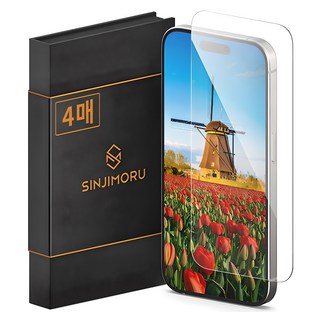 신지모루 신지글래스 강화유리 필름 4매 구성 이미지