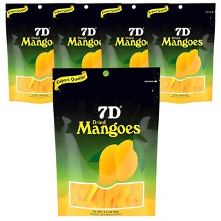 7D Mangoes 芒果乾, 80g, 5包