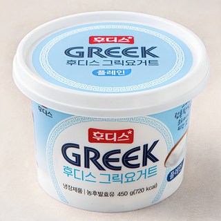 후디스그릭요거트 플레인, 450g, 1개