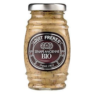 LOUIT FRERES 路易斐烈 全麥芥末醬, 130克, 1個