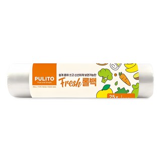 뿌리또 프레쉬 롤백 25cm x 35cm, 중(M), 200개입, 1개