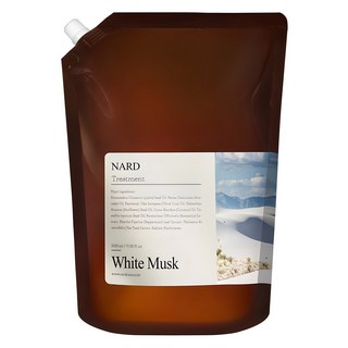 나드 리페어링 퍼퓸드 헤어트리트먼트 화이트머스크향 리필, 2.1L, 1개