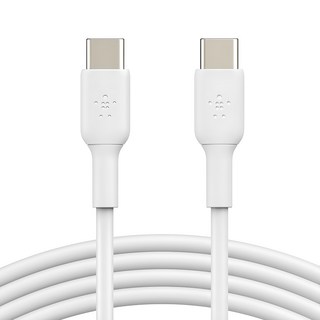 벨킨 부스트업 USB C to C타입 고속 충전케이블 CAB003bt2M 2m, 화이트, 1개