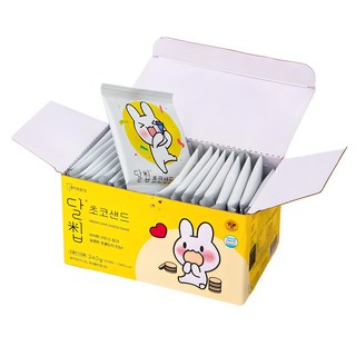 달칩 초코샌드, 240g, 1개
