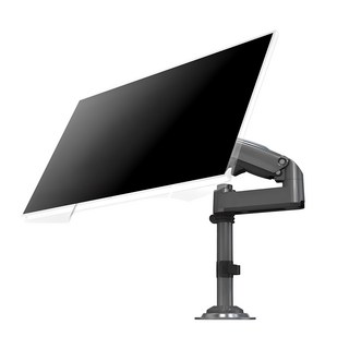 노스바유 싱글 모니터암 H100, 그레이, 1개