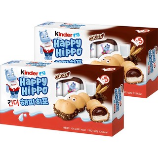 kinder 健達 快樂河馬巧克力, 104g, 2盒