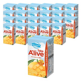 東遠 Denmark Take Alive芒果乳酸菌飲, 120ml, 24入