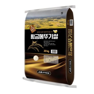 가가호호 2025년산 햅쌀 황금메뚜기쌀 백미, 상등급, 20kg, 1개