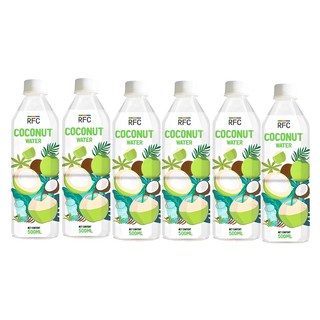 椰子水, 6瓶, 500ml
